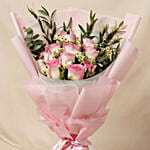 Titanic Rose Chamomile Bouquet with Perfume