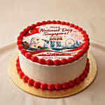 National Day Red Velvet Cake