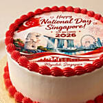 National Day Red Velvet Cake