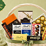 Exotic Chocolates Gift Basket