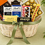 Exotic Chocolates Gift Basket