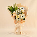 Soothing Mixed Flowers Bouquet