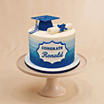 Personalised Graduate Themed Chocolate Cake