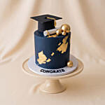Graduate Themed Designer Chocolate Cake