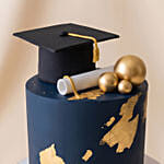 Graduate Themed Designer Chocolate Cake
