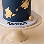 Graduate Themed Designer Chocolate Cake