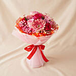 Luminous Pink Rose & Gerbera LED Bouquet