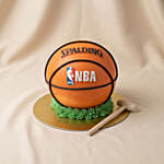 Fun & Interactive NBA Basketball Pinata Chocolate Cake