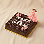 Enchanting Princess Themed Chocolate Cake