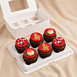 Longevity Themed Chocolate Cupcakes