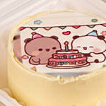 Adorable Birthday Bears Chocolate Bento Cake