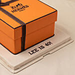 The Hermes Couture Chocolate Cake
