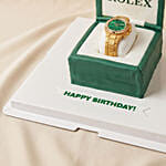 Luxurious ROLEX Themed Designer Chocolate Cake