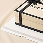 Gucci Gift Box Themed Chocolate Cake