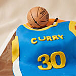 NBA Basketball Jersey Themed Chocolate Cake