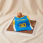NBA Basketball Jersey Themed Chocolate Cake