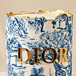 DIOR Luxury Themed Chocolate Cake
