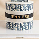 Elegant Christian Dior Themed Bag Cake