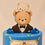 Best Dad Chooclate Fudge Teddy Cake
