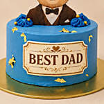 Best Dad Chooclate Fudge Teddy Cake