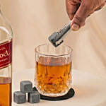 Whiskey Stones & Johnnie Walker Gift Set For Best Friend