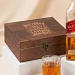 Whiskey Stones & Johnnie Walker Gift Set For Best Friend