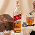 Whiskey Stones & Johnnie Walker Gift Set For Best Friend