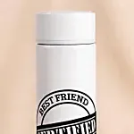 Certified Best Friend - Personalised Smart Insulated Bottle