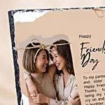 Happy Friendship Day - Personalised Slate Frame