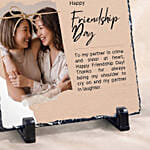 Happy Friendship Day - Personalised Slate Frame