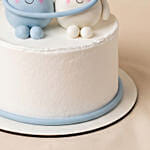 Adorable Best Friends Hug Cake