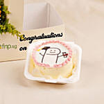 Personalised Graduation Sunshine Blooms & Cake Box