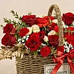 Romantic Rose Basket