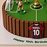 Football Champion Chocolate Birthday Cake