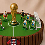 Football Champion Chocolate Birthday Cake