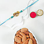 Divine Krishna Flute Rakhi with Almonds