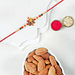 Prosperity Tortoise Rakhi with Almonds