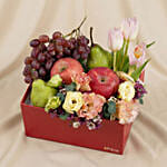 Small Fruits and Flowers Basket
