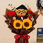 Graduation Jigsaw Puzzle & Flowers