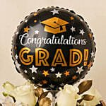 Graduation Bouquet with Cake