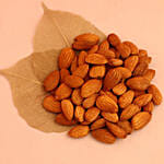 Blue Serenity Om Rakhi with Almonds
