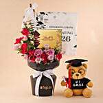 2026 Graduation Flowers, Bear & Chocolate Bundle