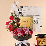 2026 Graduation Flowers, Bear & Chocolate Bundle