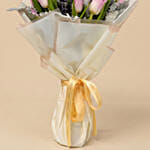 Lovely Pink Tulips Bouquet
