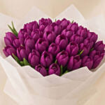 Purple Tulip Grand Bouquet