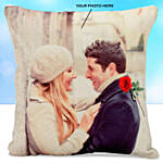 Charming Personalised Led Cushion For Couple