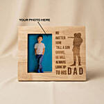 Personalised Engraved Wooden Photo Frame