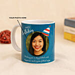 Personalised Birthday Cap Mug