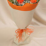 Bouquet Of Orange Roses