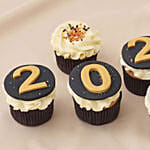 New Year Theme Cup Cakes